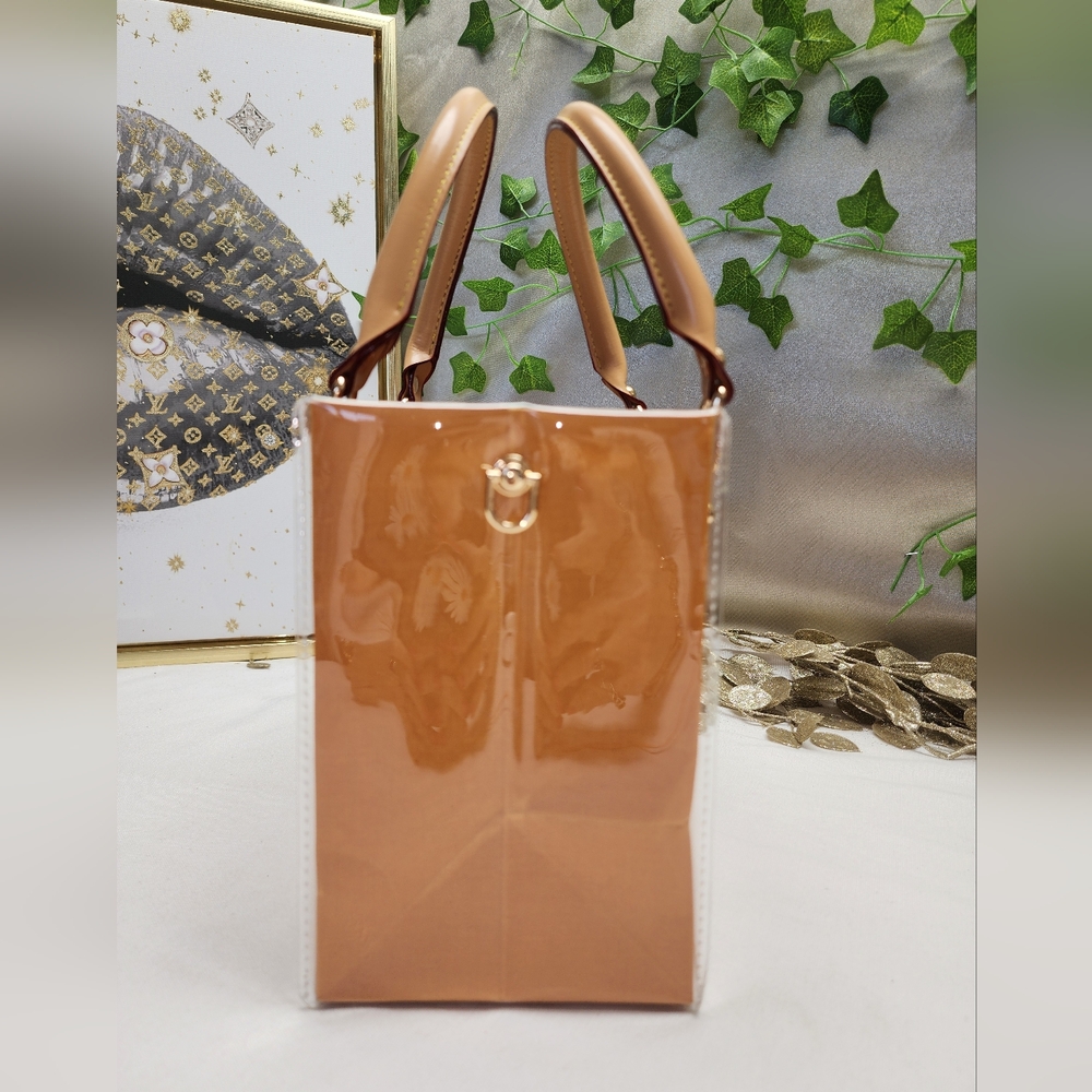 Authentic Louis Vuitton Retail Shopping Bag in A PVC Tote - Picture 4 of 9